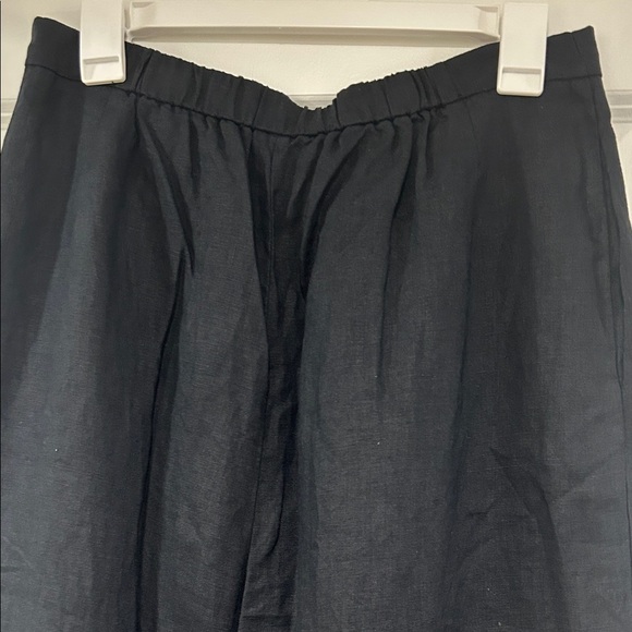 Anthropologie Linen Pleated Trousers - Picture 5 of 6
